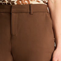 Pantalón Slim Fit Café