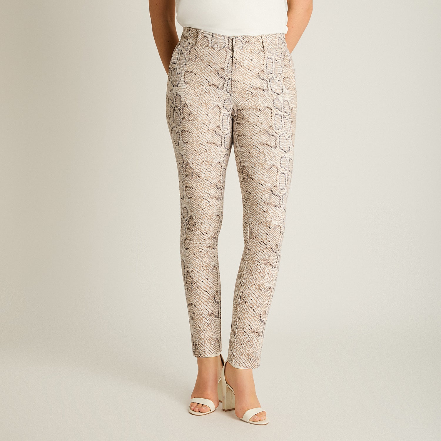 Pantalón Slim Fit Arena Animal Print