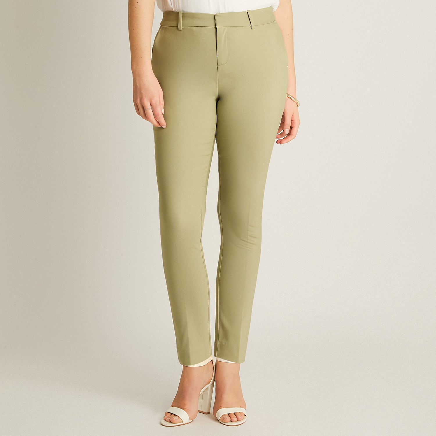 Pantalón Slim Fit Verde
