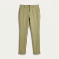Pantalón Slim Fit Verde en plano