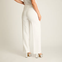 Pantalón Palazzo Crudo de Fiesta