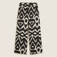 Pantalón Palazzo Estampado Crudo en plano