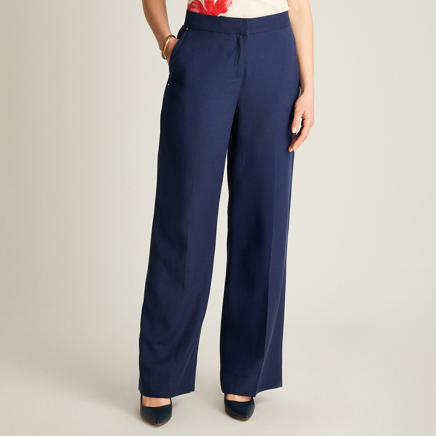 Pantalón Formal Palazzo Azul