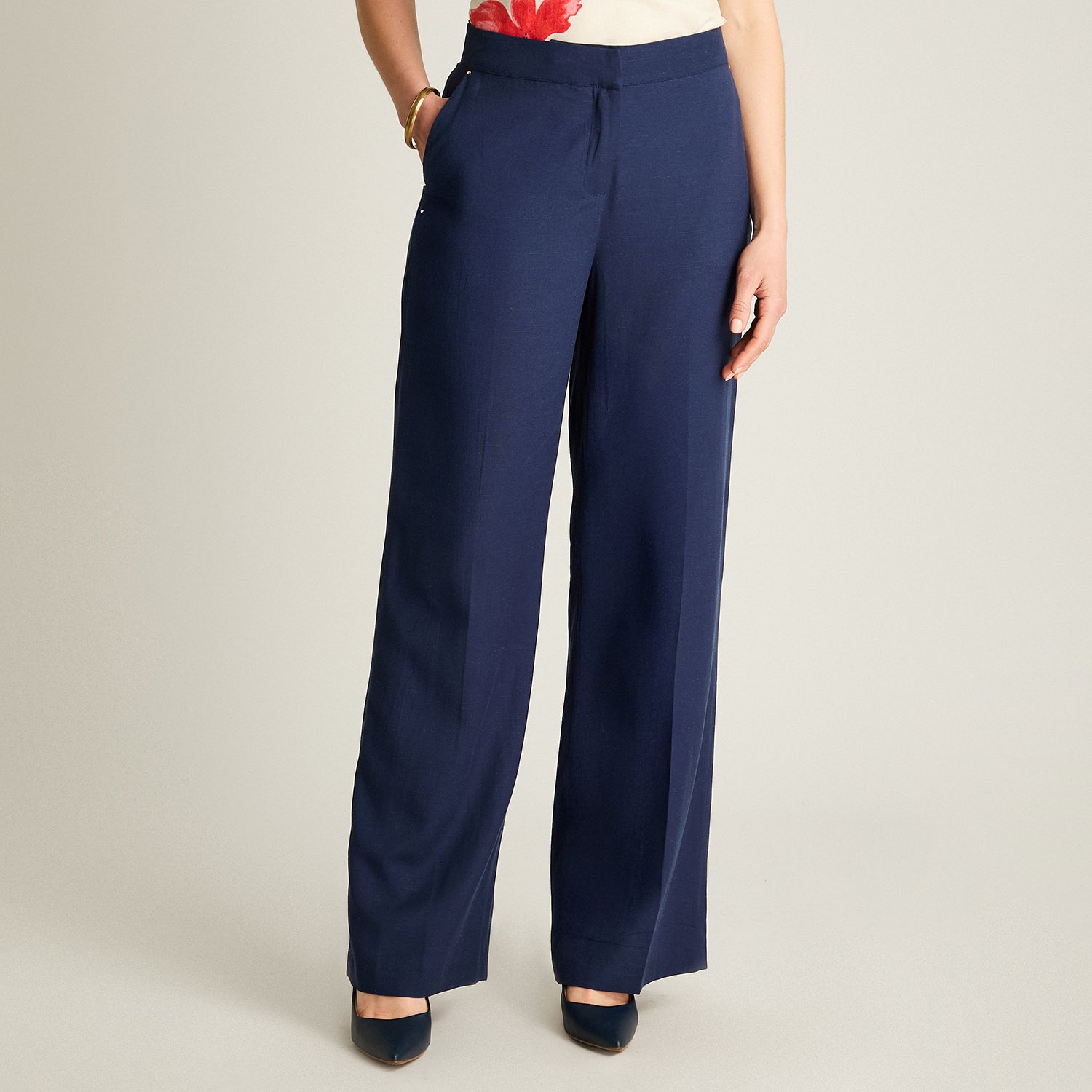 Pantalón Formal Palazzo Azul