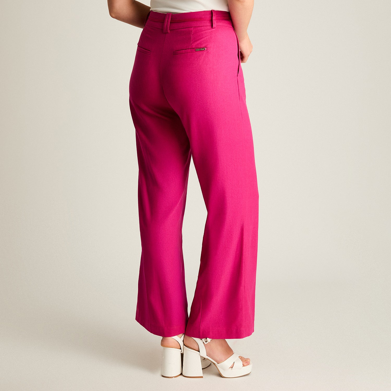 Pantalón Formal Palazzo Fucsia