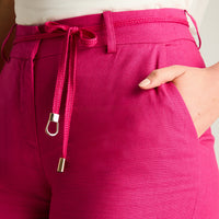 Pantalón Formal Palazzo Fucsia