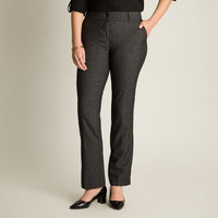 Pantalon Formal Marengo Elasticidad Nula Sin Forro Calce Normal Tela Plano