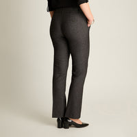 Pantalon Formal Marengo Elasticidad Nula Sin Forro Calce Normal Tela Plano