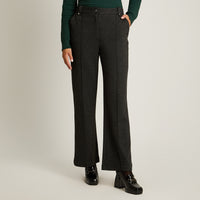 Pantalon Formal Marengo Elasticidad Media Sin Forro Calce Normal Tela Punto