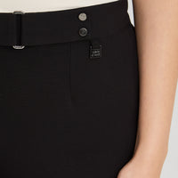 Pantalón Formal Recto Pretina Elasticada Negro