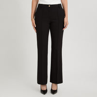 Pantalón Formal Flare con un Botón Negro
