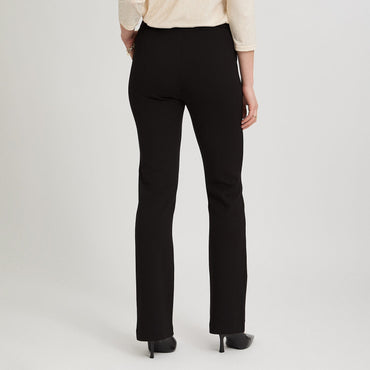 Pantalón Formal Flare con Botones en Bolsillos Negro