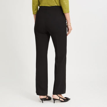 Pantalón Formal Palazzo con Cadena en Pretina Negro