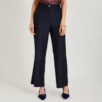 Pantalón Formal Look Denim Azul