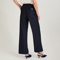 Pantalón Formal Look Denim Azul