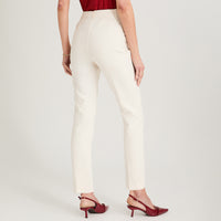 Pantalón Formal Slim con Botones en Bolsillos Arena
