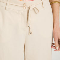 Pantalón Formal de Lino Palazzo Arena