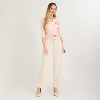 Pantalón Formal de Lino Palazzo Arena