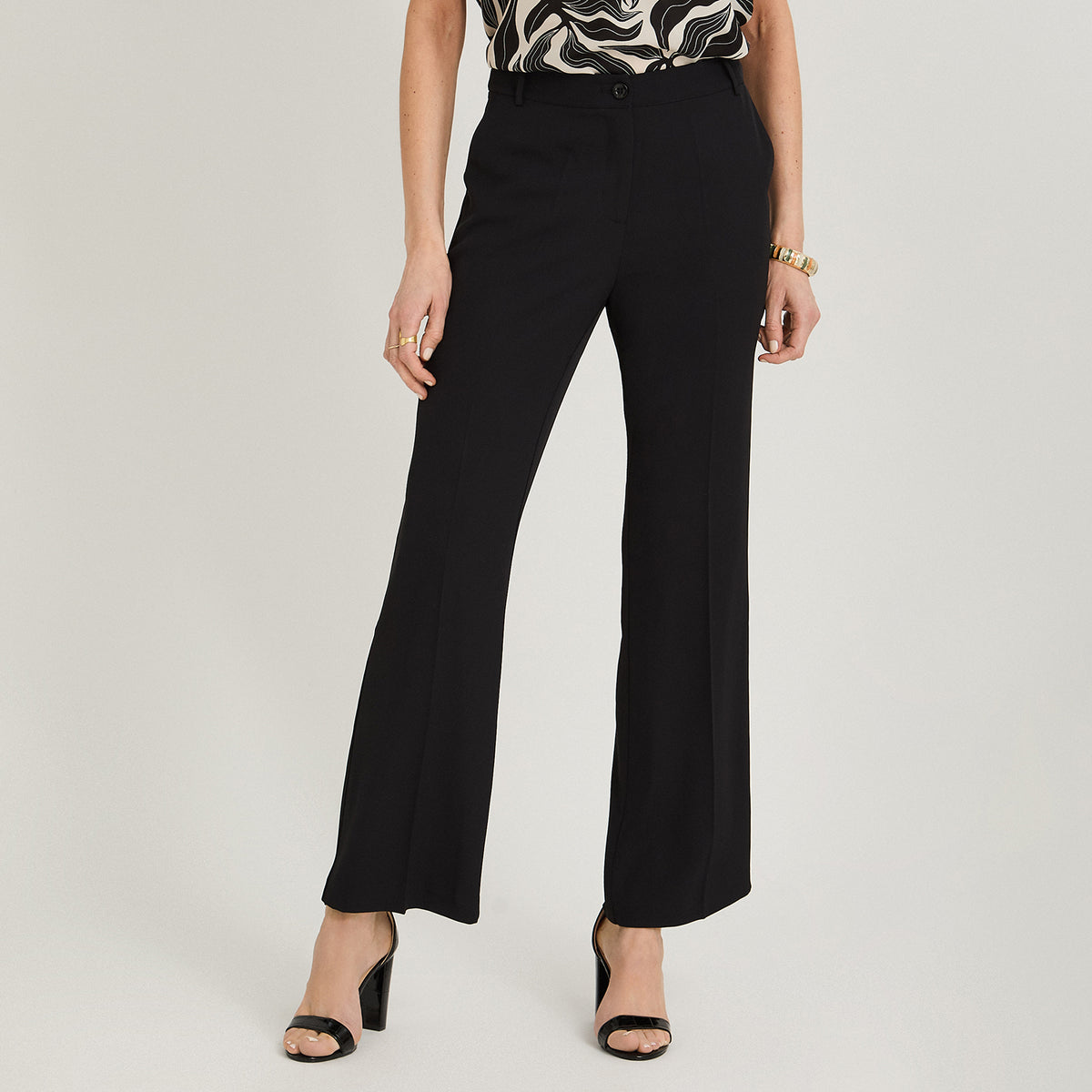 Pantalón Formal Sastrero Básico Liviano Negro