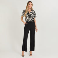 Pantalón Formal Sastrero Básico Liviano Negro