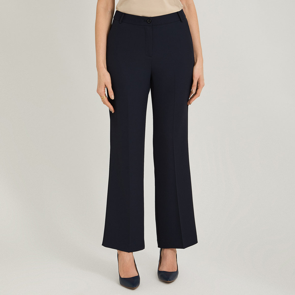 Pantalón Formal Sastrero Básico Liviano Azul