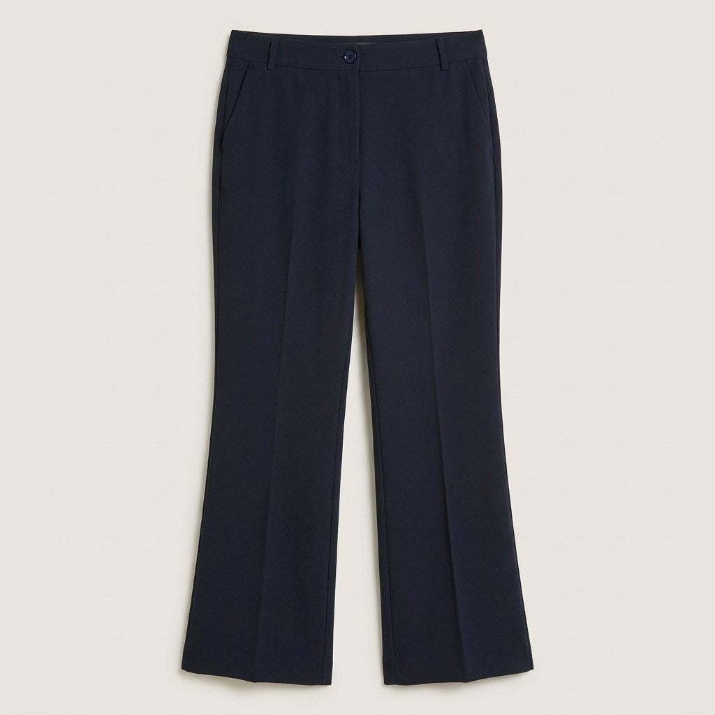 Pantalón Formal Sastrero Básico Liviano Azul en plano