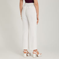 Pantalón Formal Palazzo Liviano Crudo
