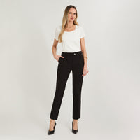 Pantalón Formal Slim un Botón Negro