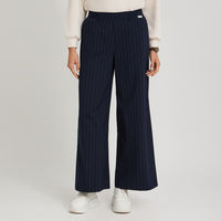 Pantalón Sport Palazzo Pretina Elasticada Azul