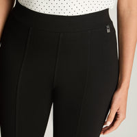 Calza Skinny Con Push Up Negro Lorenzo Di Pontti