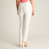 Calza Crudo Slim Tiro Medio