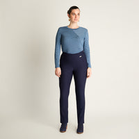 Calza Azul Slim Muy elasticado Calce Ajustado