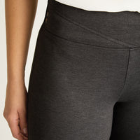 Calza Gris Elasticidad Media Sin Forro Calce Normal Tela Punto