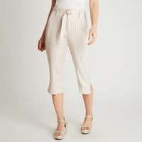 Capri Beige Con Lazo y Bolsillos