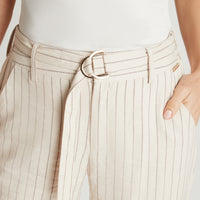 Capri Beige Con Lazo y Bolsillos