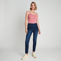 Skinny Azul Jeans Pretina Alta - Lorenzo di Pontti