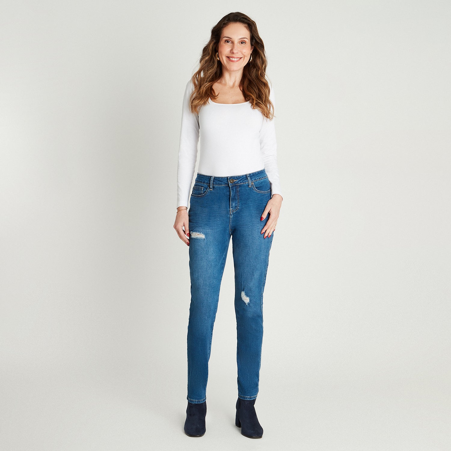 Jeans Blue Medio 730011 Curvi