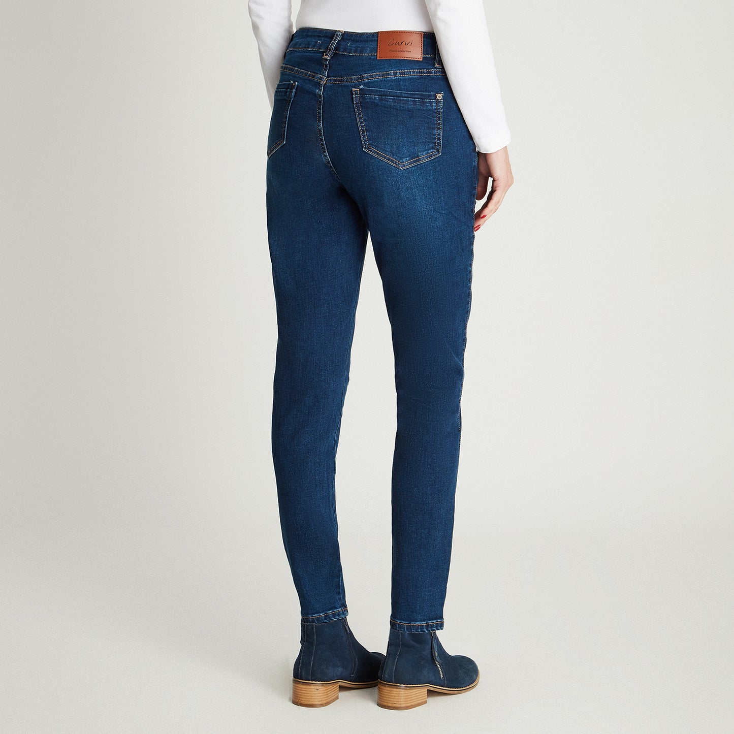 Jeans Dark Blue 730011 Curvi