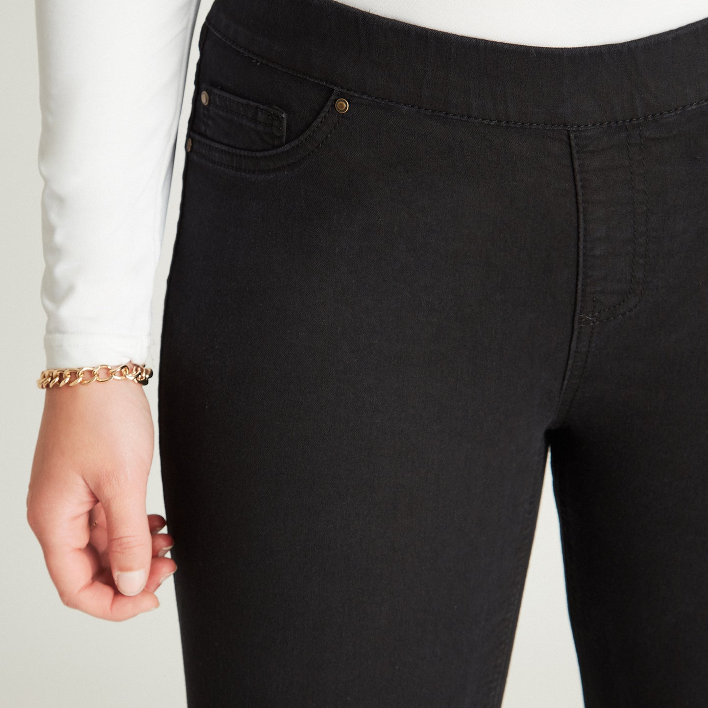 Jeans Negro 730013 Curvi