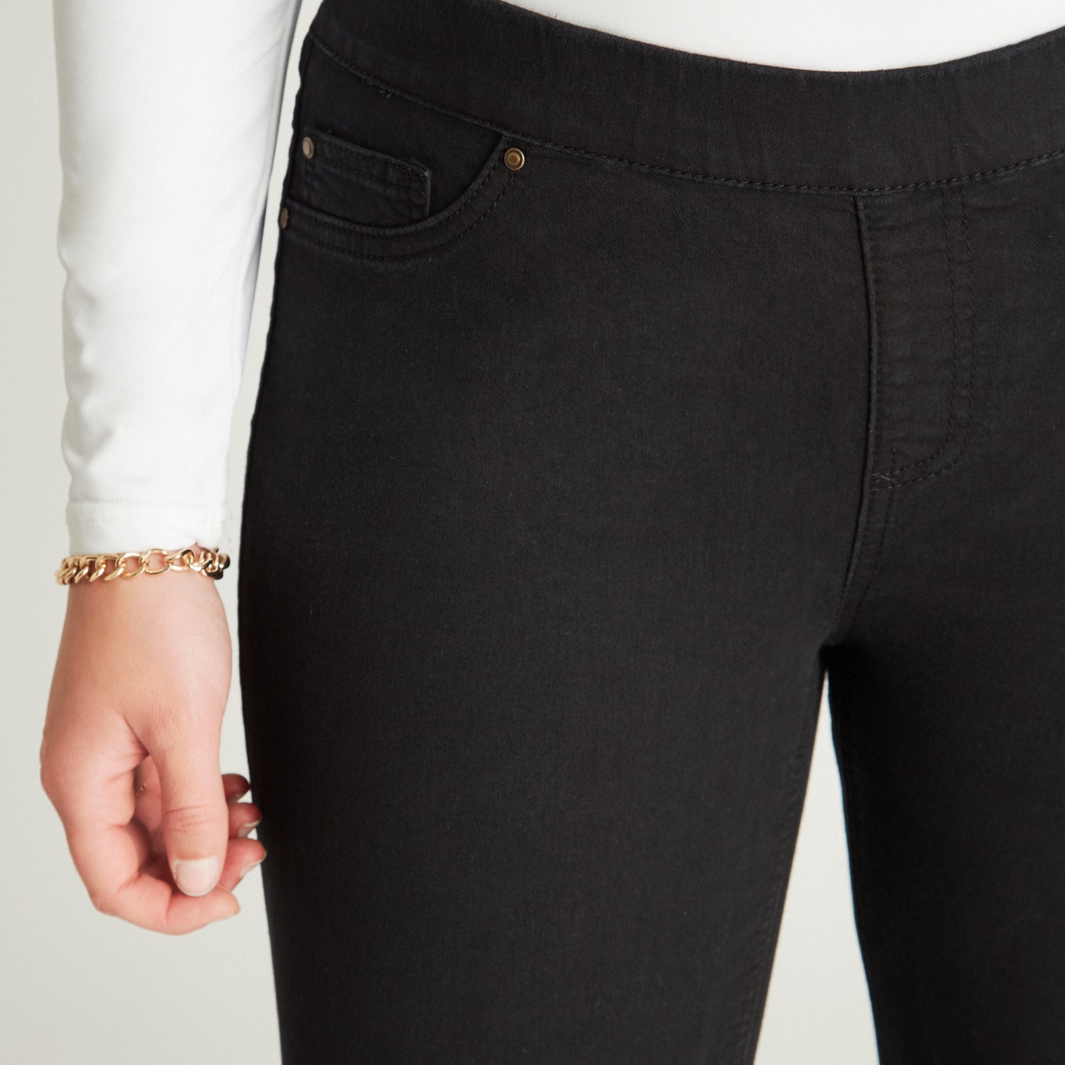 Jeans Negro 730013 Curvi