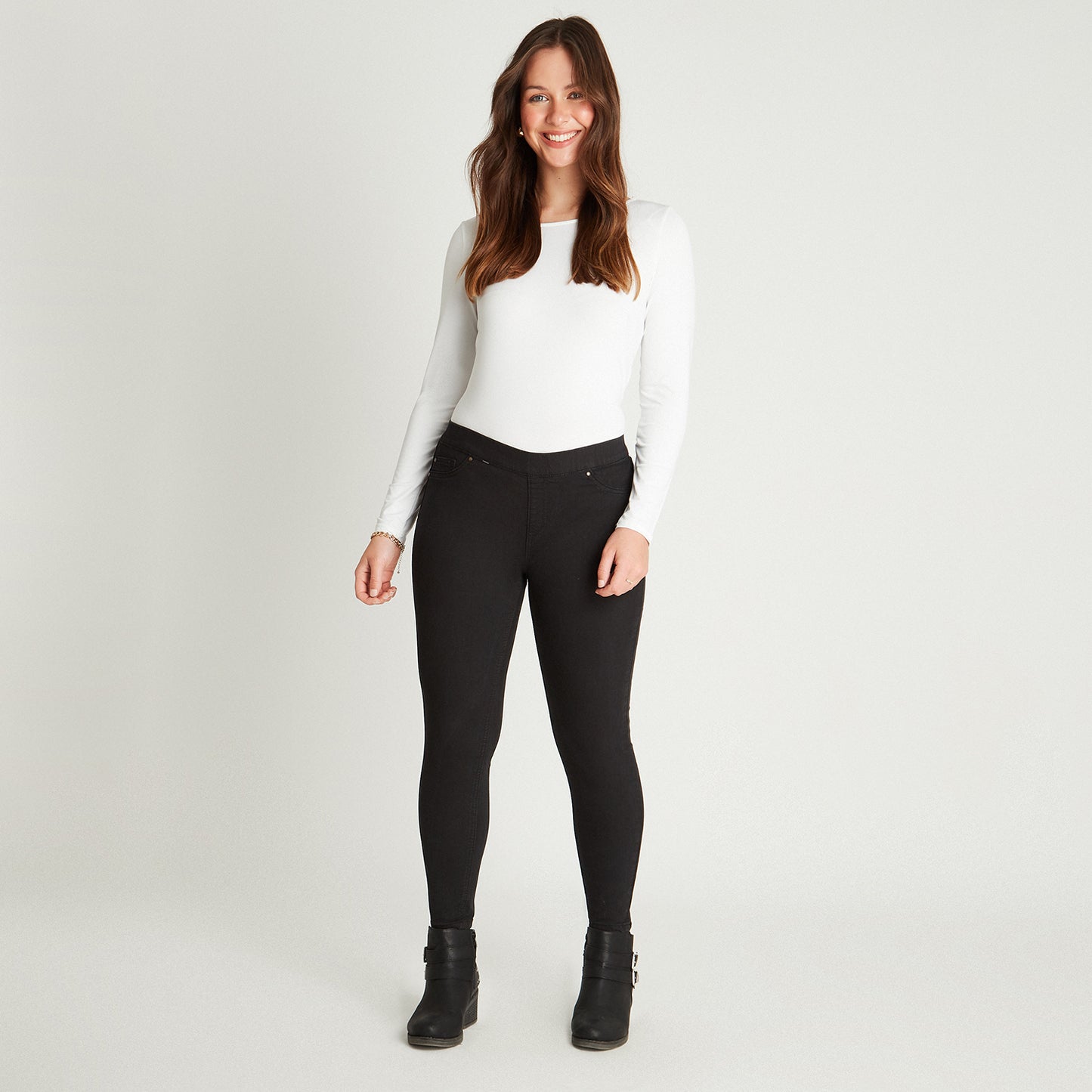 Jeans Negro 730013 Curvi