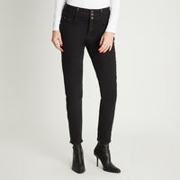 Jeans Negro 730014 Lorenzo di Pontti