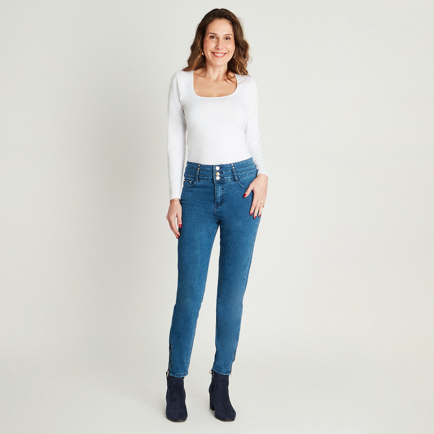 Jeans Blue Medio 730014 Lorenzo di Pontti