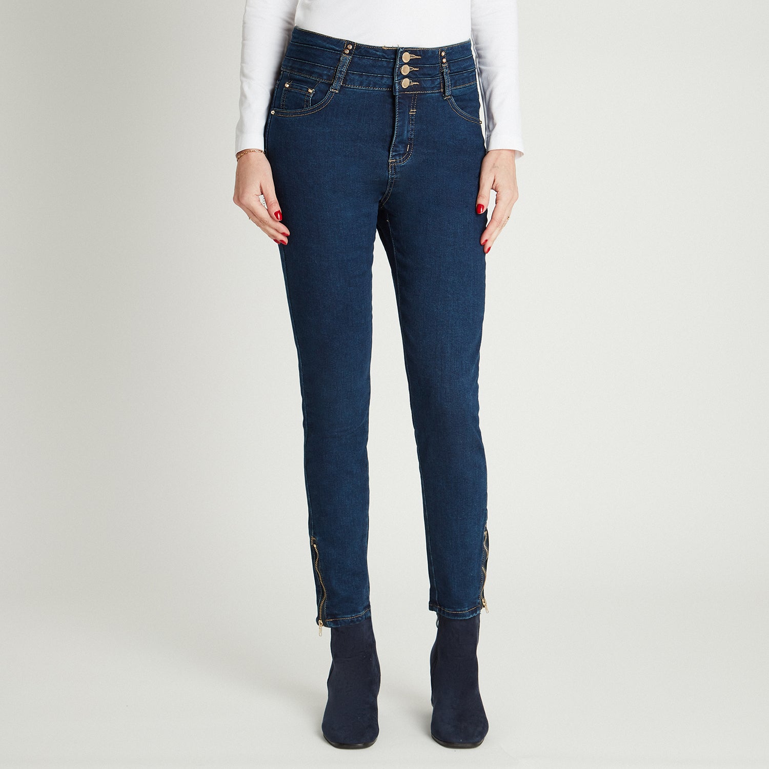 Jeans Dark Blue 730014 Lorenzo di Pontti