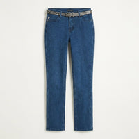 Jeans Slim Push Up  Con Cinturón en plano