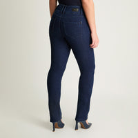 Jeans Straight Azul Marino Lorenzo Di Pontti
