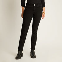 Jeans Gris Oscuro Recto Push Up - Lorenzo di Pontti