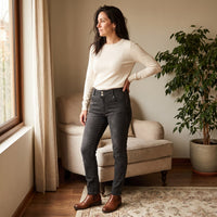 Jeans Gris Oscuro Slim lifestyle