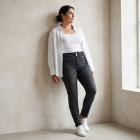 Jeans Gris Oscuro Slim lifestyle