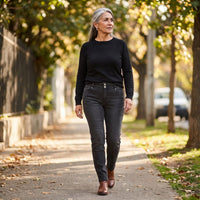 Jeans Gris Oscuro Slim lifestyle